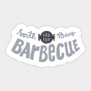 South Bay Barbecue Grey Sticker